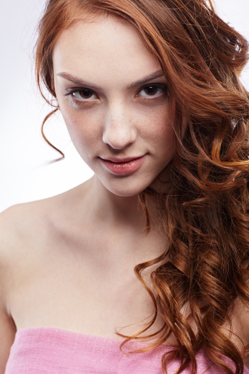 Long Curly Hairstyle Side Red Hair If You Have Really Long Hair