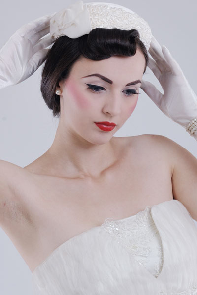 Old Hollywood Glamour: Vintage Wedding Hairstyles