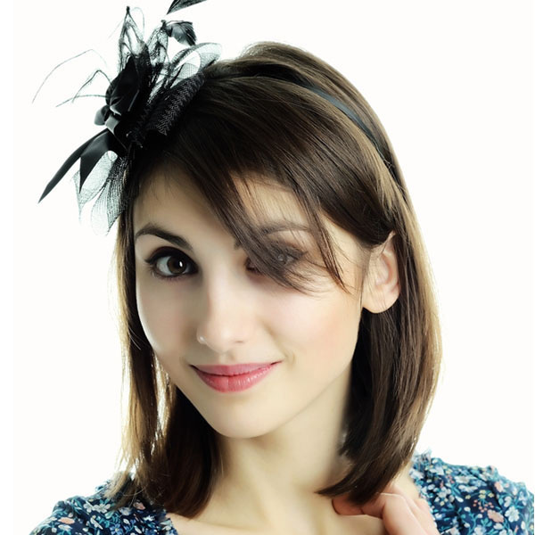 Prom Hairstyles for Medium Hair - Fascinator - Hairstyle Stars